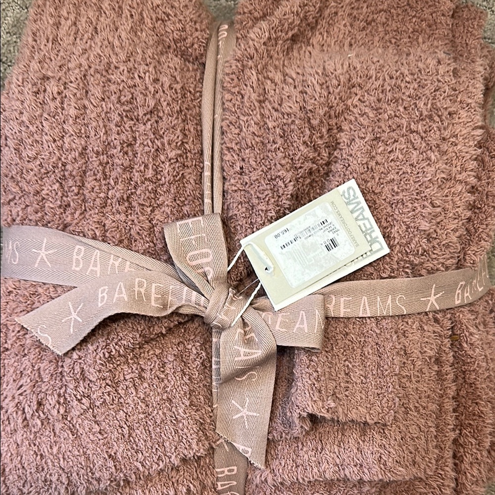 Barefoot Dreams Cozy Pink Blanket